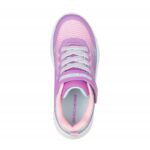 ⁦حذاء سكيتشرز جو رن فاست ايرثلي للأطفال لون بنفسجي وأخضر Skechers Kids" GOrun Fast Earthy Shoes⁩ - الصورة ⁦3⁩