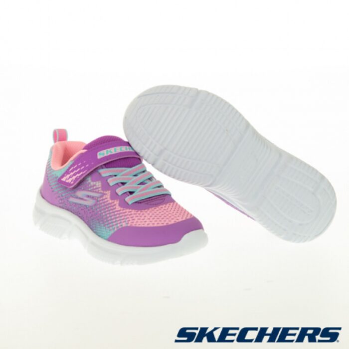 ⁦حذاء سكيتشرز جو رن فاست ايرثلي للأطفال لون بنفسجي وأخضر Skechers Kids" GOrun Fast Earthy Shoes⁩ - الصورة ⁦8⁩