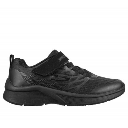 حذاء سكيتشرز مايكروسبيك للأطفال لون أسود- Skechers Boys' Microspec - Texlor Shoes
