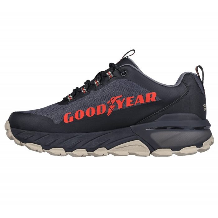 ⁦حذاء سكيتشرز ماكس بروتيكت- فاست تراك للرجال لون أسود ورمادي- Skechers Men's Max Protect - Fast Track Shoes⁩ - الصورة ⁦5⁩