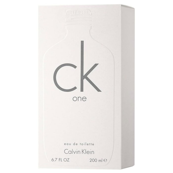 ⁦عطر سي كيه ون من كالفن كلاين للجنسين سعة 200 مل - CK One EDT By Calvin Klein For Unisex 200ml⁩ - الصورة ⁦5⁩