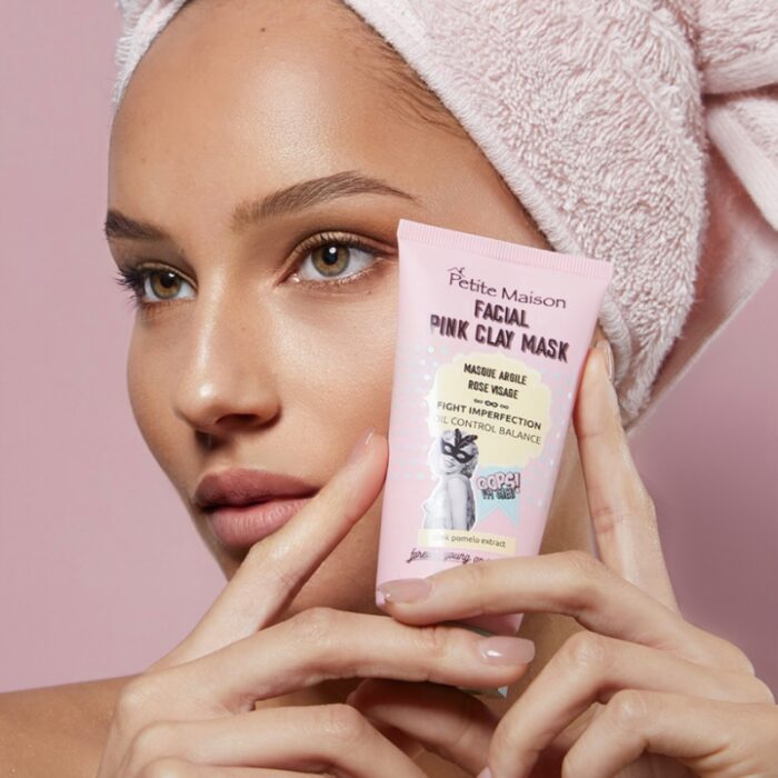 ⁦Petite Maison Facial Pink Clay Mask 80ml - قناع الطين الوردي للوجه من بوتيت ميزون حجم 80 مل⁩ - الصورة ⁦4⁩