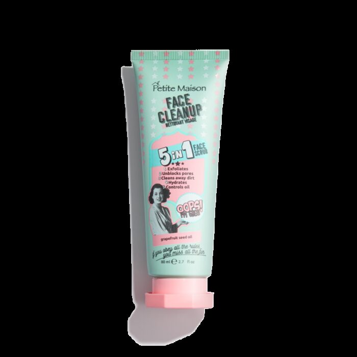 ⁦Petite Maison Face Cleanup 80ml - منظف للوجه ومقشر ومرطب 5 في 1 حجم 80 مل⁩ - الصورة ⁦2⁩