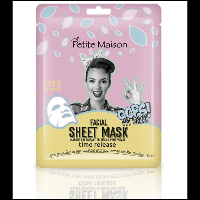 10328713_67db8f8f7bc51 Petite Maison Time Release Facial Sheet Mask 25ML - ماسك ورقي للوجه مجدد للبشرة من بوتيت ميزون - الصورة 1