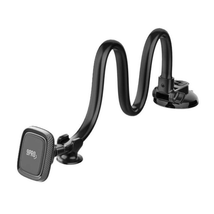 10328727_67db8f99a20fa ستاند تلفون لسيارة على شكل ثعبان مغناطيس MO2 PRO SLSNAKE XL 9 PRO أسود - الصورة 1