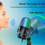 ⁦ميكروفون استوديو USB باللون الأسود⁩ - الصورة ⁦7⁩