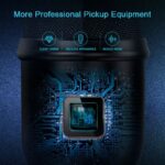 ⁦ميكروفون استوديو USB باللون الأسود⁩ - الصورة ⁦8⁩