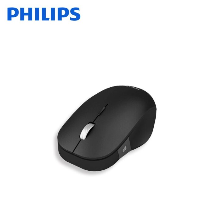 10328775_67db8ff2ae879 ماوس لاسلكي لون أسود من فيليبس M524 - الصورة 1