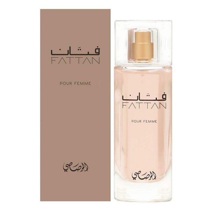 ⁦عطر فتان بور فيمي من الرصاصي للنساء 50مل-  Fattan Pour Femme EDP By Rasasi For Women 50ML⁩ - الصورة ⁦2⁩