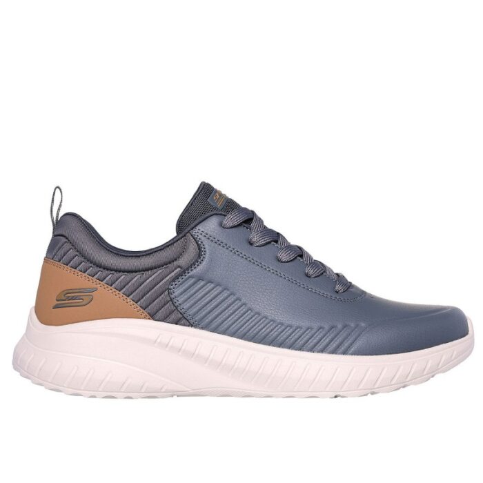 ⁦حذاء سكيتشرز بوبس سكواد تشاوسهيل للرجال لون رمادي- Skechers Men's Bobs Squad ChaosHeel Better Shoes⁩ - الصورة ⁦2⁩