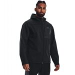 جاكيت أندر آرمر ستوم جولد جير انفرارد شيلد 2.0 ضد الماء للرجال لون أسود- Under Armour Men's Storm ColdGear Infrared Shield 2.0 Hooded Jacket