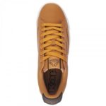 ⁦Kappa Mens' Logo Astrid 5 Shoes-حذاء كابا لوجو استريد 5 للرجال لون عسلي ونعل أبيض⁩ - الصورة ⁦3⁩