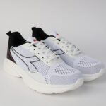 ⁦حذاء ديادورا كولتون للرجال لون أبيض وأسود ونعل أبيض - Diadora Men's Colton Shoes⁩ - الصورة ⁦2⁩