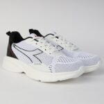 ⁦حذاء ديادورا كولتون للرجال لون أبيض وأسود ونعل أبيض - Diadora Men's Colton Shoes⁩ - الصورة ⁦3⁩