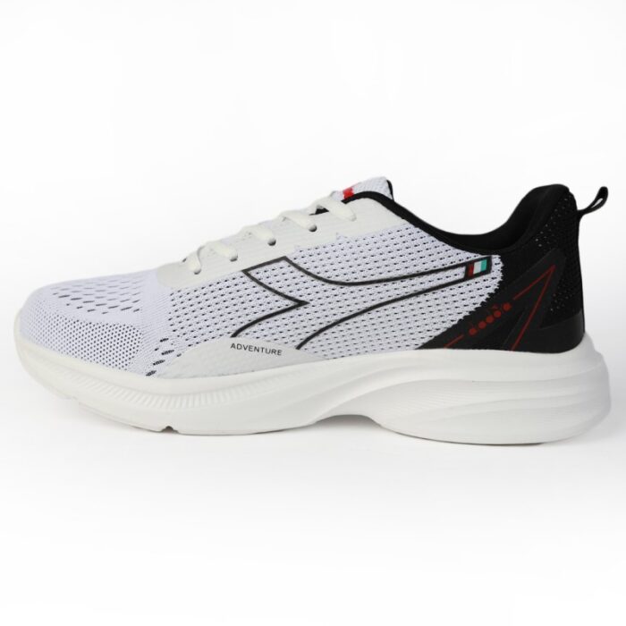 ⁦حذاء ديادورا كولتون للرجال لون أبيض وأسود ونعل أبيض - Diadora Men's Colton Shoes⁩ - الصورة ⁦6⁩