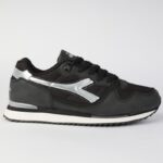 ⁦حذاء ديادورا جون للرجال لون أسود ونعل أبيض - Diadora Men's Gon Shoes⁩ - الصورة ⁦6⁩