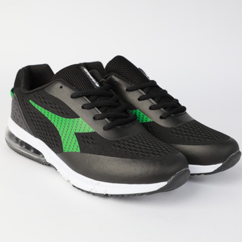 10329076_67db911089060 حذاء ديادورا إنبار للرجال لون أسود ونعل أبيض - Diadora Men's Inbar Shoes - الصورة 1