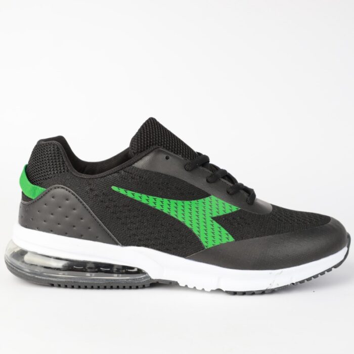 ⁦حذاء ديادورا إنبار للرجال لون أسود ونعل أبيض - Diadora Men's Inbar Shoes⁩ - الصورة ⁦6⁩