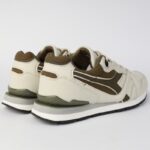 ⁦حذاء ديادورا إليراز للرجال لون طحيني وزيتي ونعل أبيض - Diadora Men's Eliraz Shoes⁩ - الصورة ⁦6⁩