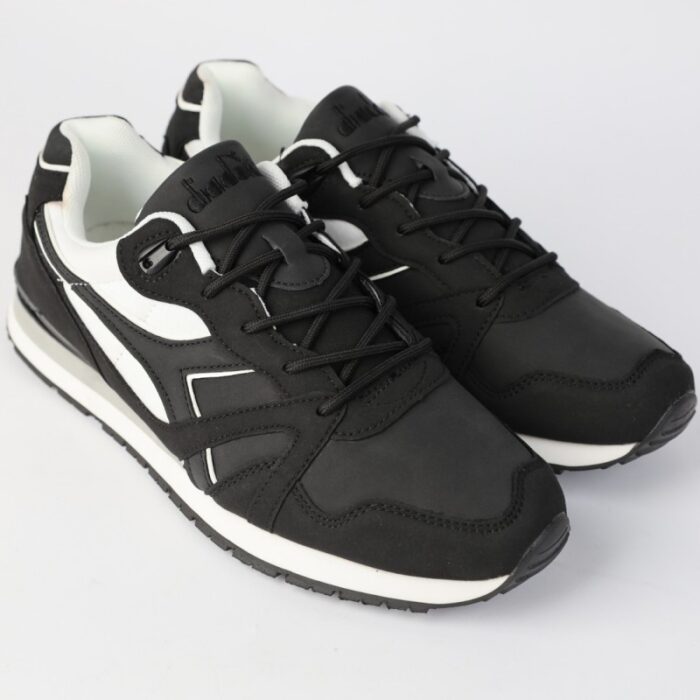 ⁦حذاء ديادورا إليراز للرجال لون أسود وأبيض ونعل أبيض - Diadora Men's Eliraz Shoes⁩ - الصورة ⁦2⁩