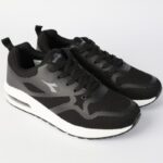 حذاء ديادورا ميريل للرجال لون أسود ونعل أبيض - Diadora Men's Meryl Shoes