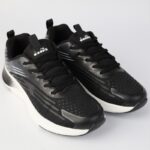 ⁦حذاء ديادورا جريتا للرجال لون رمادي وأسود ونعل أبيض - Diadora Men's Greta Shoes⁩ - الصورة ⁦2⁩