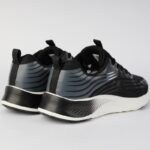 ⁦حذاء ديادورا جريتا للرجال لون رمادي وأسود ونعل أبيض - Diadora Men's Greta Shoes⁩ - الصورة ⁦3⁩