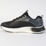 ⁦حذاء ديادورا جريتا للرجال لون رمادي وأسود ونعل أبيض - Diadora Men's Greta Shoes⁩ - الصورة ⁦5⁩