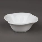 ⁦زبدية بورسلان حجم صغير لون أبيض قياس 11*11*4.5 سم⁩ - الصورة ⁦4⁩