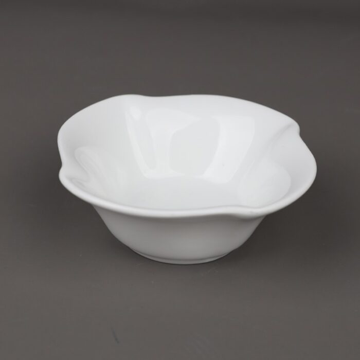 ⁦زبدية بورسلان حجم صغير لون أبيض قياس 11*11*4.5 سم⁩ - الصورة ⁦7⁩