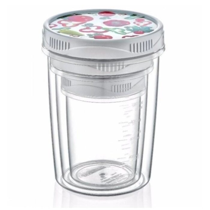 ⁦طقم تبرويرات بلاستيك عدد 3 سعة ( 500 مل ،1 لتر ، 1.5 لتر )⁩ - الصورة ⁦2⁩