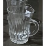 ⁦طقم كاسات شاي شفافة عدد 6 سعة 250 ملل⁩ - الصورة ⁦2⁩