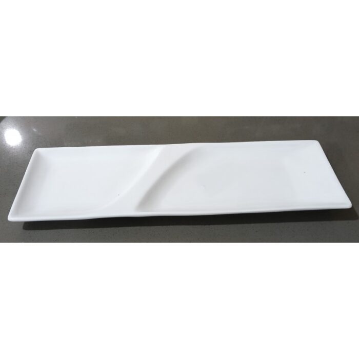 10329135_67db916ff0c7d صحن بورسلان مقسم قسمين للمخللات والفواكه المجففة - الصورة 1