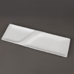 ⁦صحن بورسلان مقسم قسمين للمخللات والفواكه المجففة⁩ - الصورة ⁦6⁩