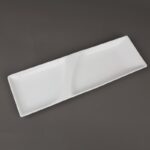 ⁦صحن بورسلان مقسم قسمين للمخللات والفواكه المجففة⁩ - الصورة ⁦7⁩