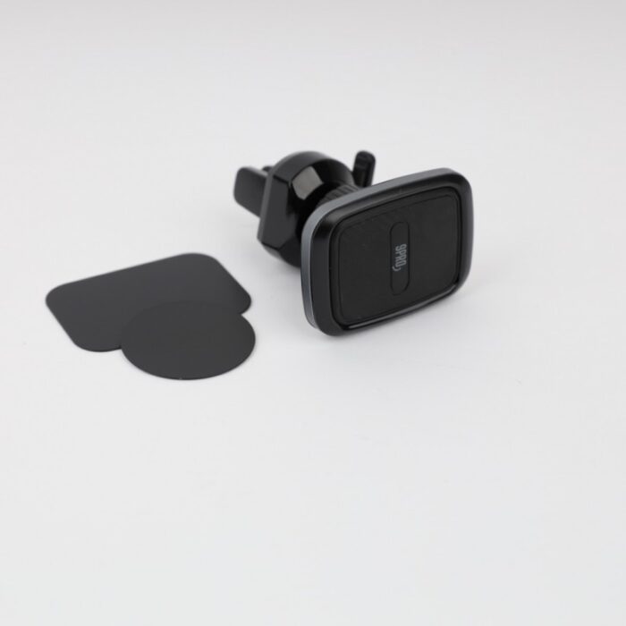 ⁦حامل موبايل مغناطيسيي للسيارة من 9 برو تثبيت بمكيف الهواء لون أسود- Prodrive Magnet Holder Air Vent Car Stand⁩ - الصورة ⁦2⁩