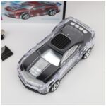 ⁦مكبر صوت سبيكر بتصميم على شكل سيارة لون أسود-WS-380 Stereo Bumblebee Wireless Bluetooth Speaker⁩ - الصورة ⁦2⁩