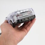 ⁦مكبر صوت سبيكر بتصميم على شكل سيارة لون أسود-WS-380 Stereo Bumblebee Wireless Bluetooth Speaker⁩ - الصورة ⁦7⁩