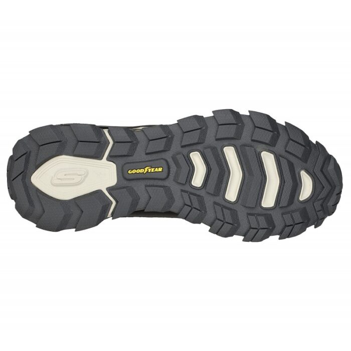 ⁦حذاء سكيتشرز ماكس بروتيكت- فاست تراك للرجال لون أسود ونعل أبيض وبيج- Skechers Men's Max Protect - Fast Track Shoes⁩ - الصورة ⁦3⁩