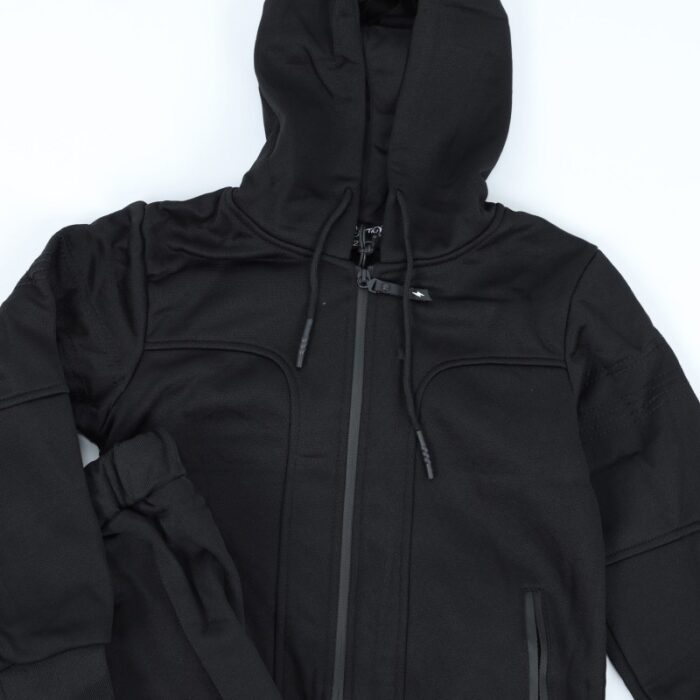 10329230_67db91b26d324 بجامة فليز بأكمام طويلة للأطفال لون أسود - الصورة 1