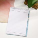 ⁦كشكول سلك هار كفرحلزوني حجم 12×17 سم⁩ - الصورة ⁦2⁩