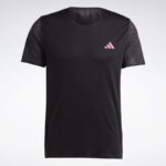 ⁦تيشيرت اديداس ادي زيرو للرجال لون أسود- adidas Mens' Adizero Tee - Black⁩ - الصورة ⁦2⁩