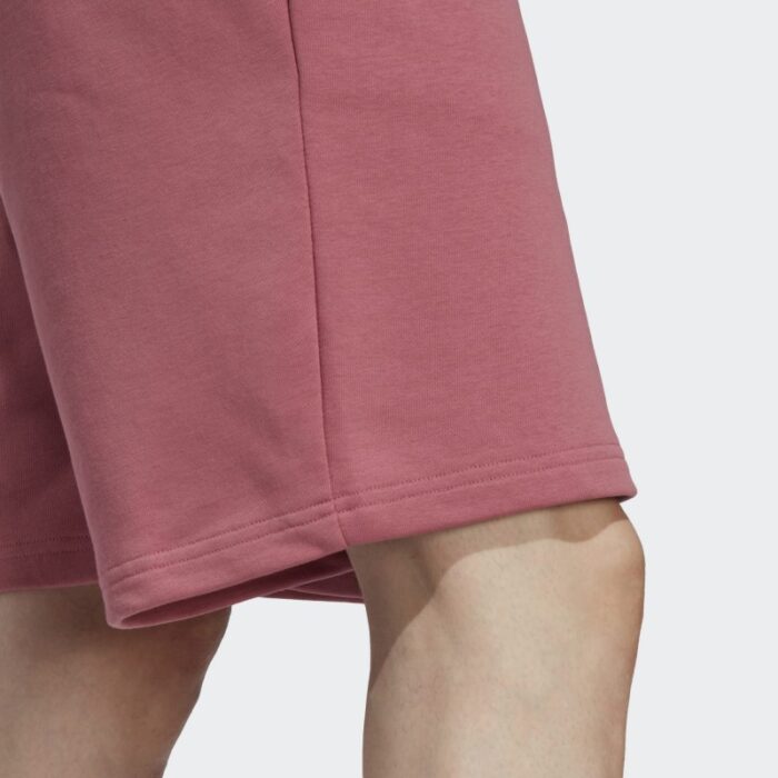 ⁦شورت اديداس فرينش تيري للرجال لون زهري غامق- adidas Mens ALL SZN French Terry Shorts - Pink⁩ - الصورة ⁦6⁩