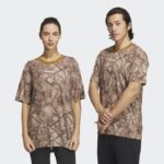 ⁦تيشيرت اديداس تريكس جيو جرافيك للجنسين لون بني- adidas Unisex' Terrex Geographic Graphic Tencel Tee⁩ - الصورة ⁦10⁩