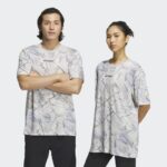 ⁦تيشيرت اديداس تريكس جيو جرافيك للجنسين لون رمادي- adidas Unisex' Terrex Geographic Graphic Tencel Tee⁩ - الصورة ⁦10⁩