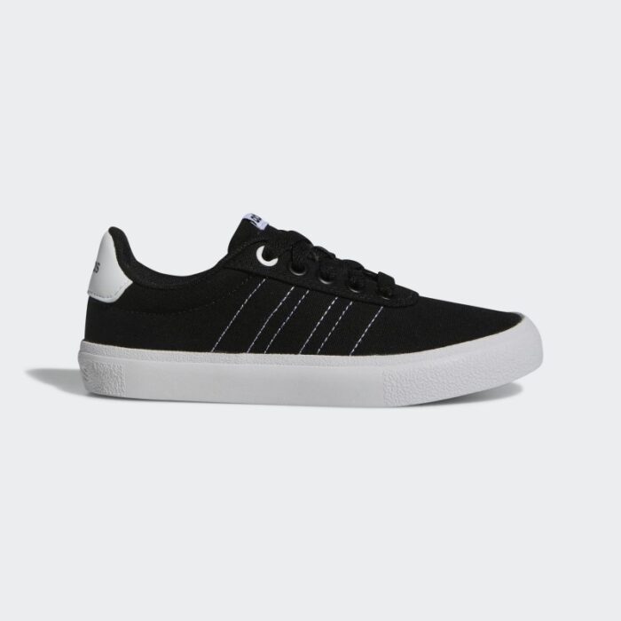 10329517_67db92cd63e2d حذاء اديداس فولكريد 3 ار للأطفال لون أسود-adidas Kids' VULCRAID3R Skateboarding Shoes - Black - الصورة 1