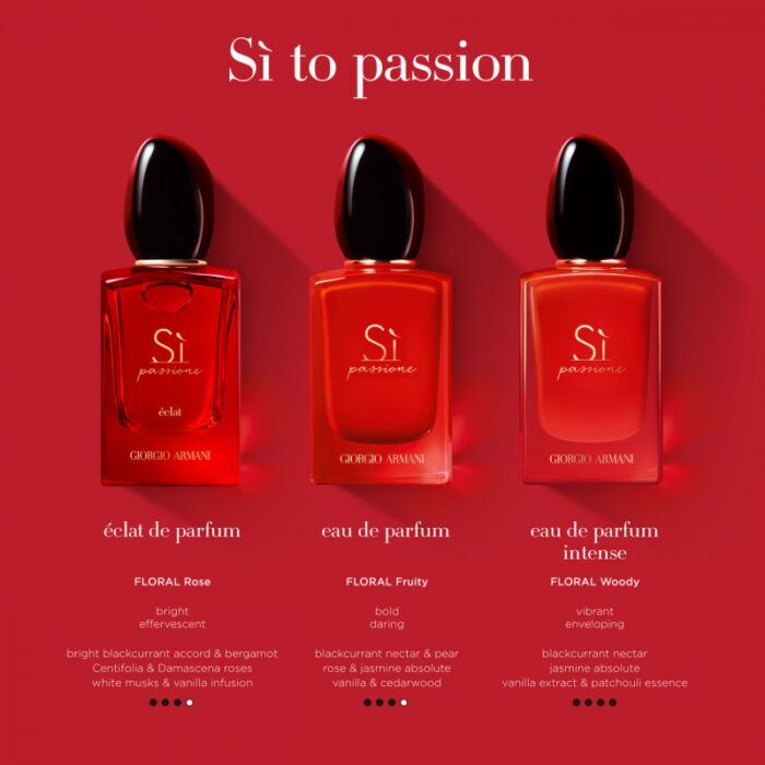 ⁦عطر سي من جورجيو ارماني للنساء سعة 100 مل - Si Passione EDP By Giorgio Armani For Women 100ml⁩ - الصورة ⁦2⁩