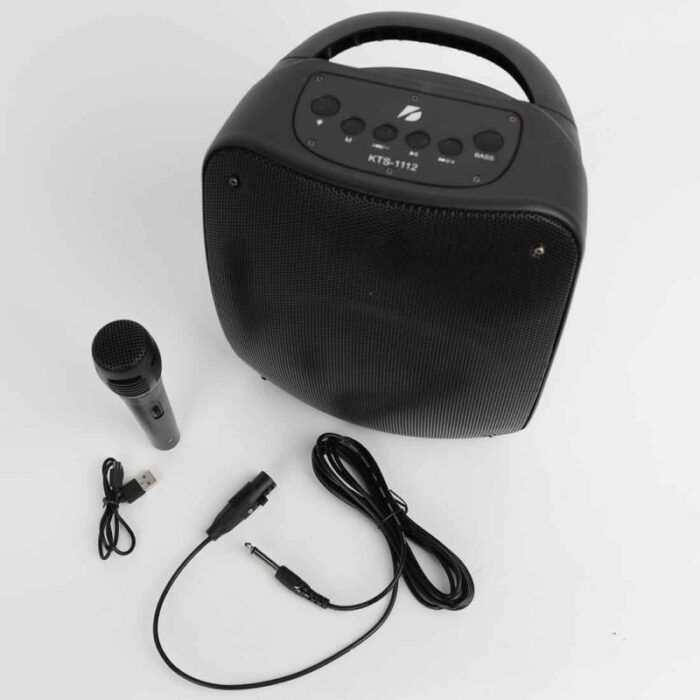 ⁦سماعة مكبر صوت 200 واط من 9 برو لون أسود⁩ - الصورة ⁦4⁩