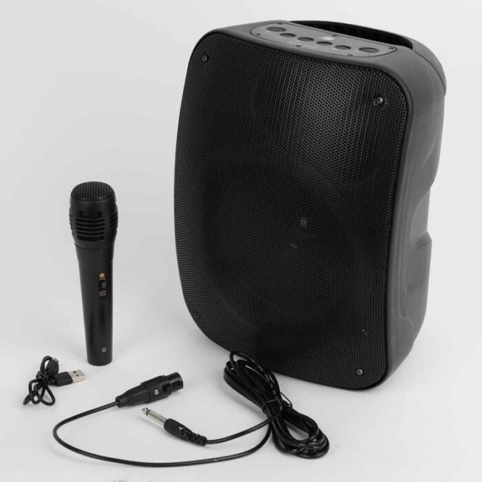 ⁦سماعة مكبر صوت 200 واط من 9 برو لون أسود⁩ - الصورة ⁦5⁩