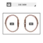 ⁦ساعة رجالية لون ذهبي وفضي من ماركة SKMEI⁩ - الصورة ⁦7⁩